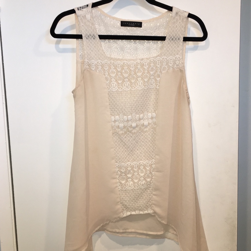 🍭EUC - Sanctuary Clothing Crochet Top